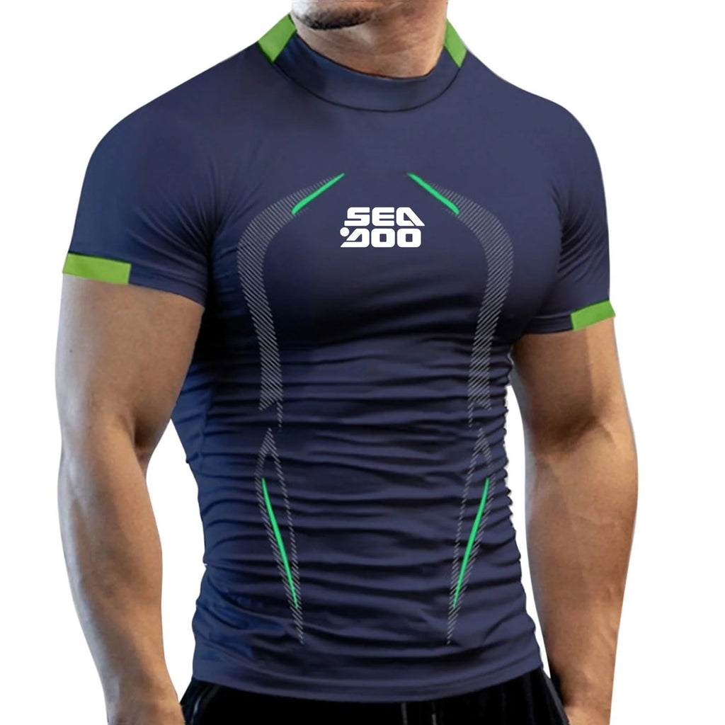 T-Shirt Technique Sea-Doo – Compression, Respirant, Protection Solaire