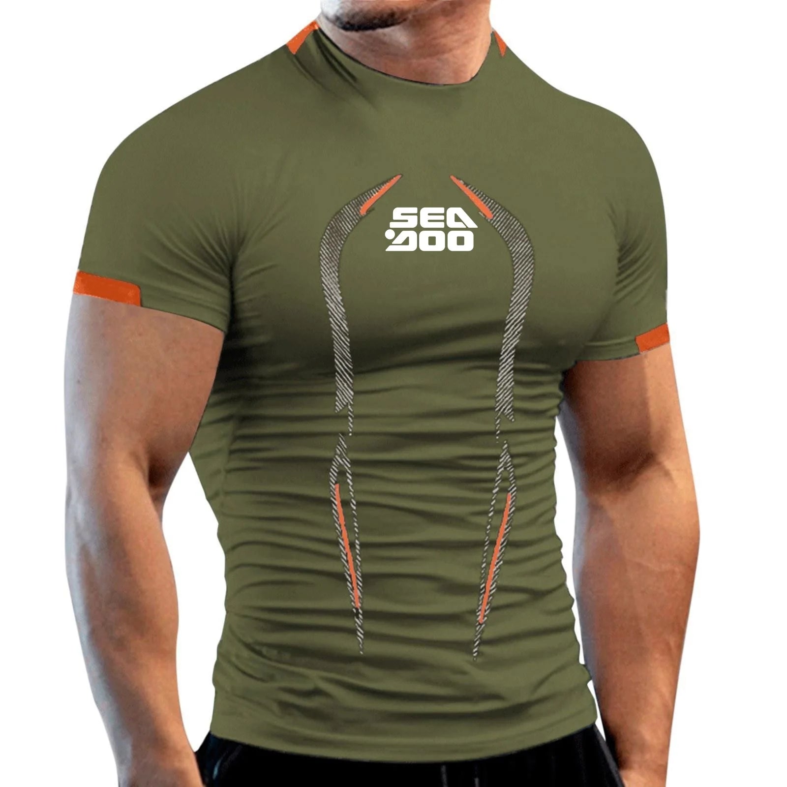T-Shirt Technique Sea-Doo – Compression, Respirant, Protection Solaire