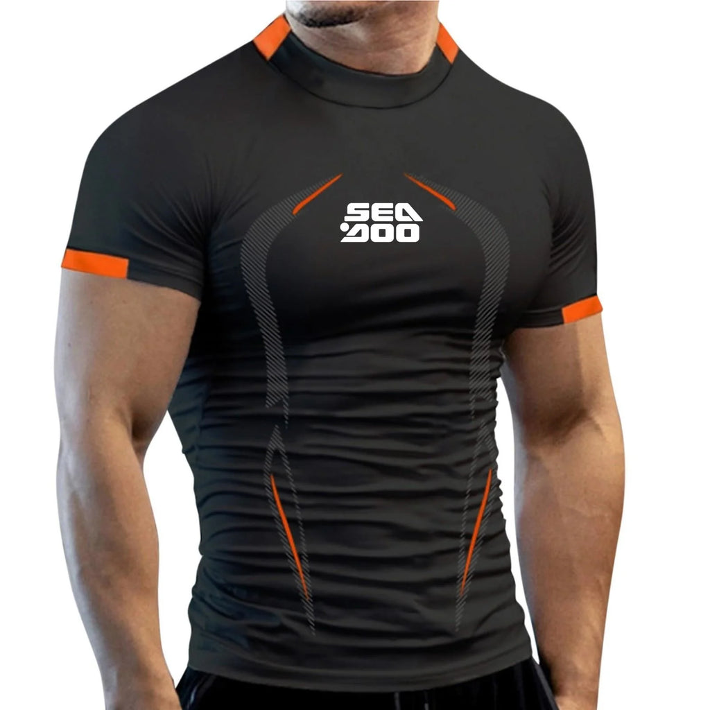 T-Shirt Technique Sea-Doo – Compression, Respirant, Protection Solaire