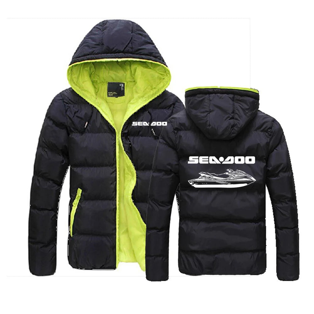 Chaqueta acolchada con cremallera Sea-Doo Streetwear Invierno – Algodón Estampado | 6 Colores
