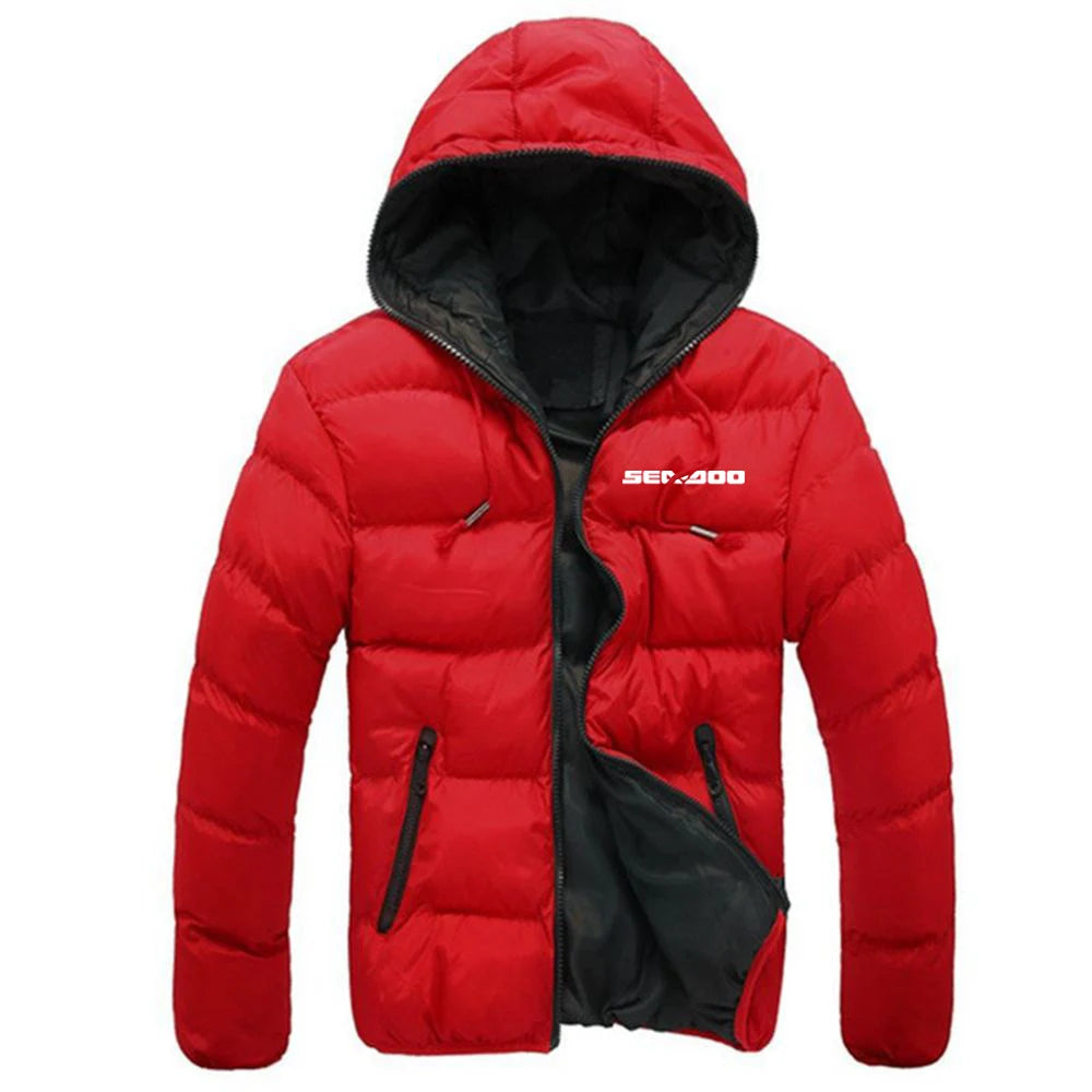 Chaqueta acolchada con cremallera Sea-Doo Streetwear Invierno – Algodón Estampado | 6 Colores