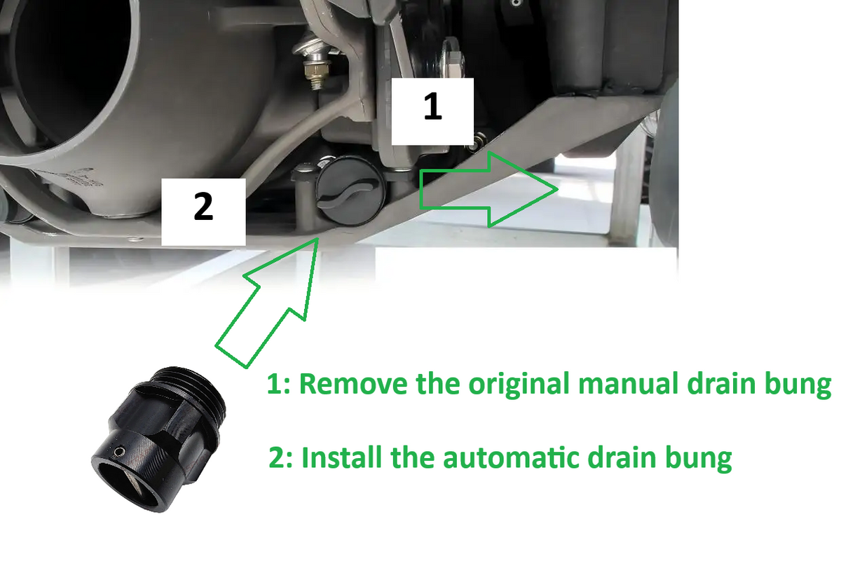 Bouchon de Nable Automatique à Bille Sea-Doo – 06-01-073 – Gros Filetage