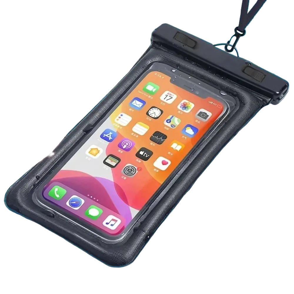 Etui Étanche Flottant Luminescent  pour Téléphone – Jet Ski & Nautisme