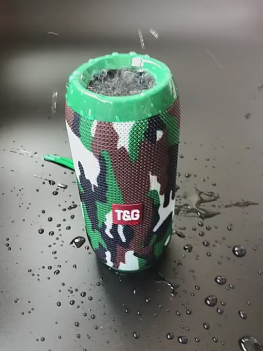 T&G TG-117 Portable Bluetooth Speaker – Stereo Sound, Deep Bass & FM Radio